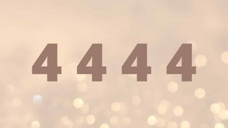 Angel Number 4444