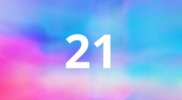 angel number 21