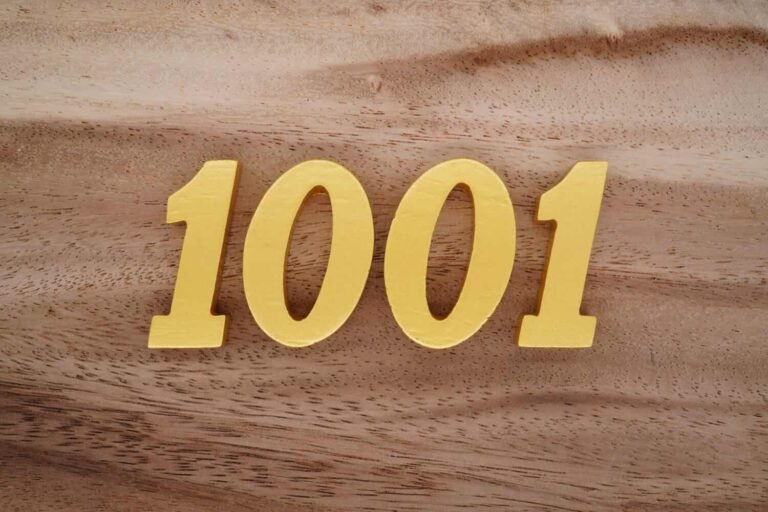 angel number 1001
