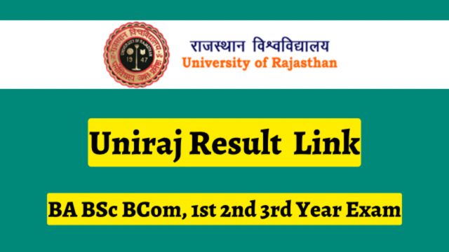 Uniraj Result 2023