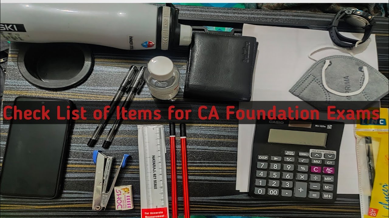 Tarjeta de admisión de la Fundación ICAI CA 2023