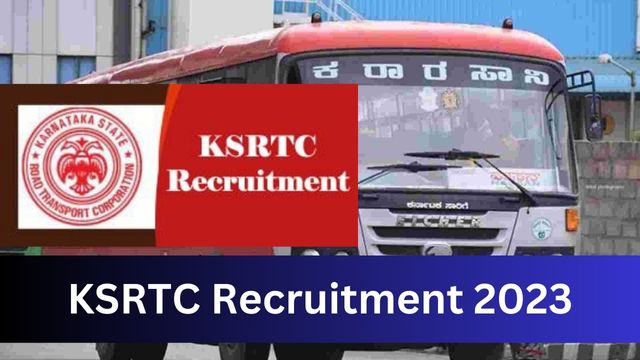 KSRTC Recruitment 2023