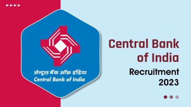 Central Bank of India Recruitment