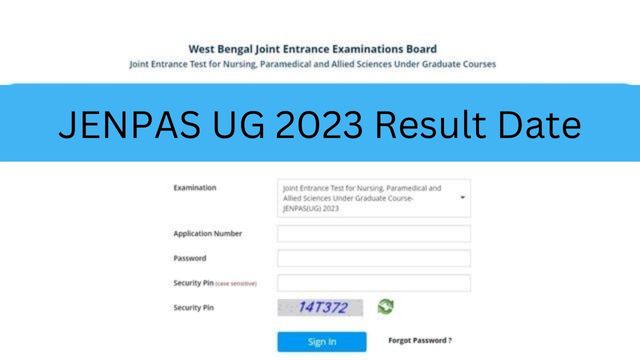 JENPAS UG 2023 Result Date