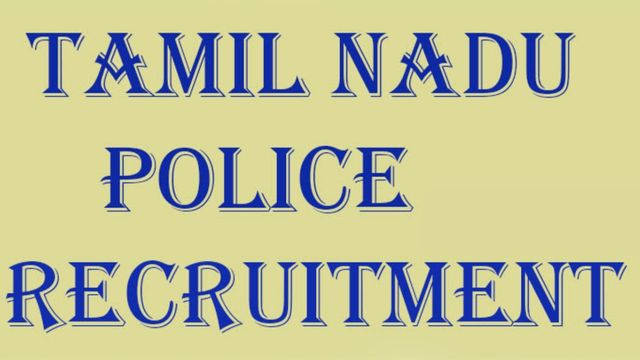 Tamil Nadu Police Recruitment 2023