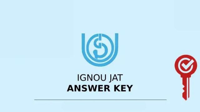IGNOU JAT Answer Key 2023