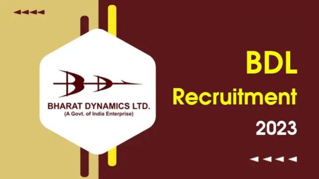 BDL Recruitment 2023