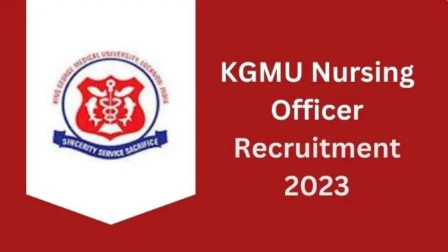KGMU Nursing Officer Exam Date 2023