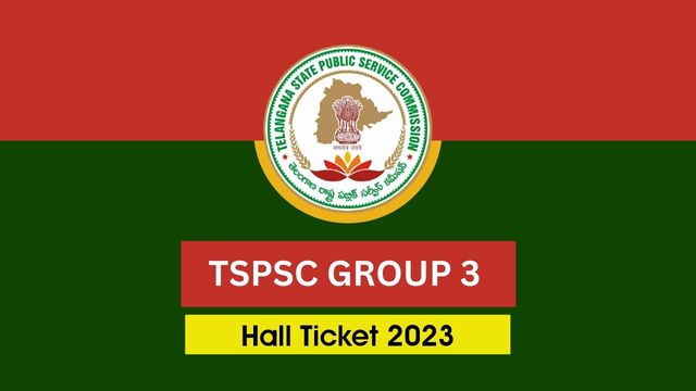 TSPSC GROUP 3 Hall Ticket