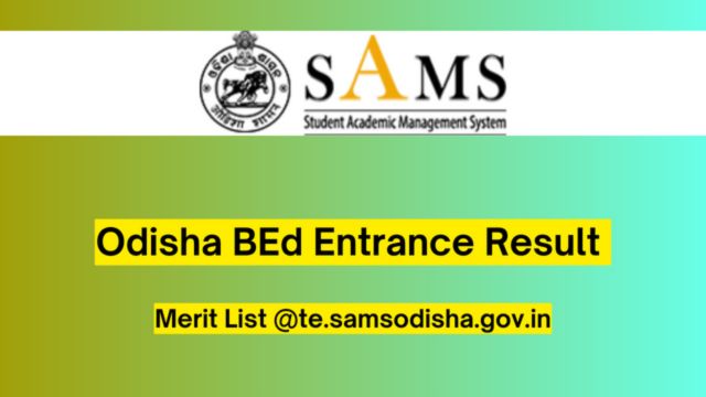 Odisha Bed Result