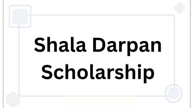 Shala Darpan Scholarship