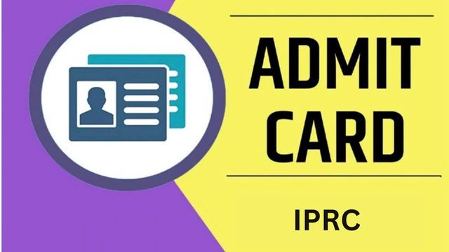 IPRC Admit Card