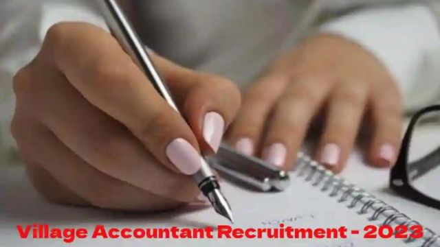 Village Accountant Recruitment 2023
